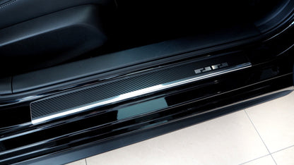 Tröskelskydd Honda Civic XI 5D 2022+ – kolfiber-look - Carlevel AB - Fordon och delar > Fordonsdelar > Karossdelar