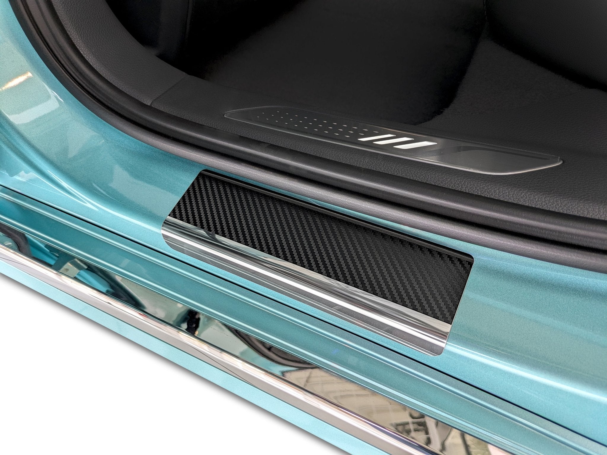 Tröskelskydd Hongqi H6 2025+ – kolfiber-look - Carlevel AB - Fordon och delar > Fordonsdelar > Karossdelar