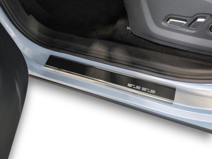 Tröskelskydd JAC JS6 2025+ – kolfiber-look - Carlevel AB - Fordon och delar > Fordonsdelar > Karossdelar