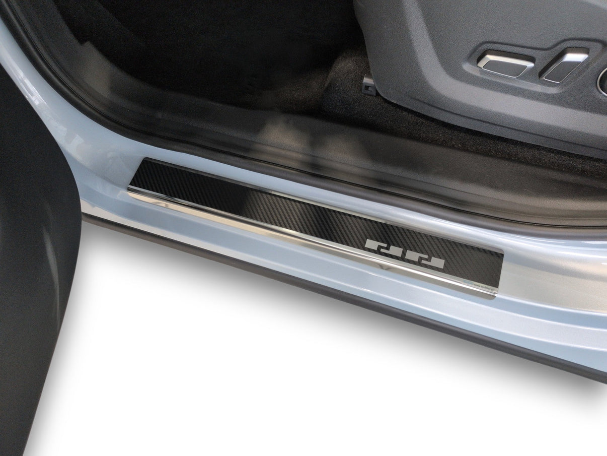 Tröskelskydd JAC JS6 2025+ – kolfiber-look - Carlevel AB - Fordon och delar > Fordonsdelar > Karossdelar