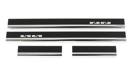 Tröskelskydd Skoda Fabia IV 5D 2021+ – kolfiber-look - Carlevel AB - Fordon och delar > Fordonsdelar > Karossdelar