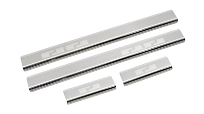 Tröskelskydd till Ford Mustang Mach-E 2021+ – Rostfritt stål - Carlevel AB - Fordon och delar > Fordonsdelar > Karossdelar