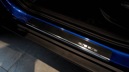Tröskelskydd till Hyundai Bayon 2021+ – Kolfiber-look - Carlevel AB - Fordon och delar > Fordonsdelar > Karossdelar