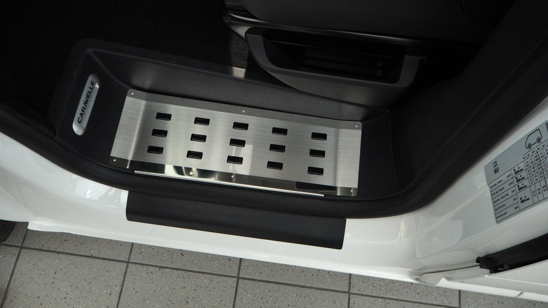 Tröskelskydd VW Multivan T5 T6 T6.1 2003–2021 – rostfritt stål - Carlevel AB - Fordon och delar > Fordonsdelar > Karossdelar