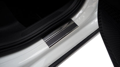 Tröskelskydd VW Taigo 2022+ – kolfiber-look - Carlevel AB - Fordon och delar > Fordonsdelar > Karossdelar