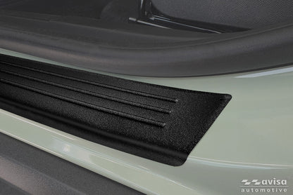 Tröskelskydd Black Mat Fiat Grande Panda 2025+ – Mattsvart | AVISA – bild 2