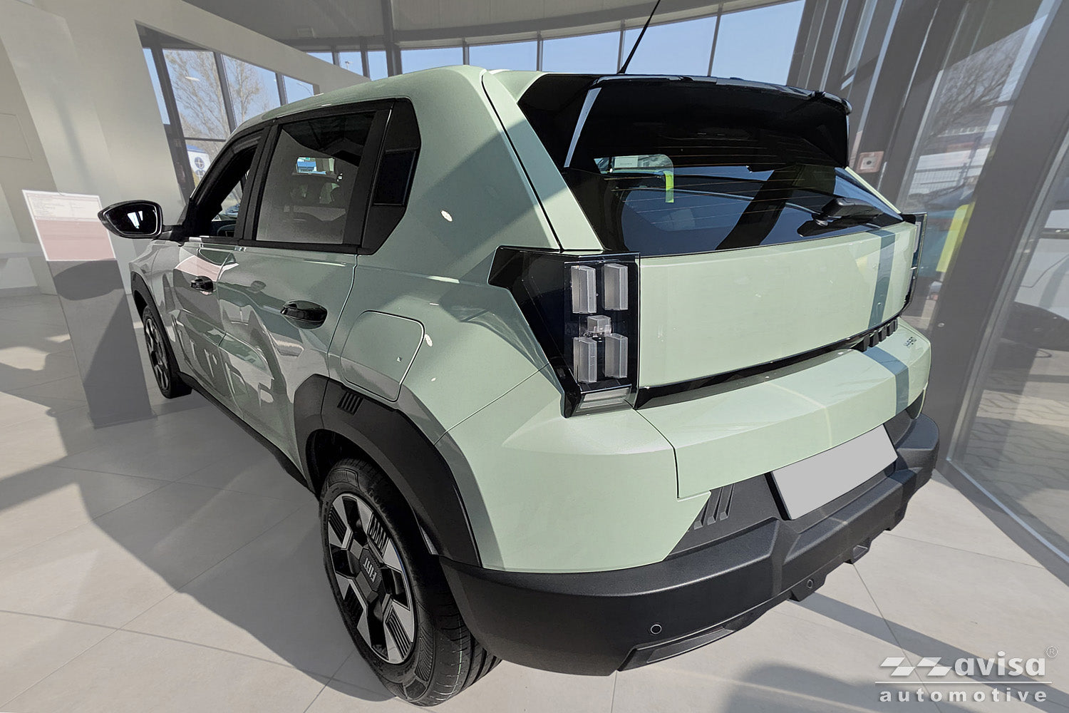 Tröskelskydd Black Mat Fiat Grande Panda 2025+ – Mattsvart | AVISA – bild 6