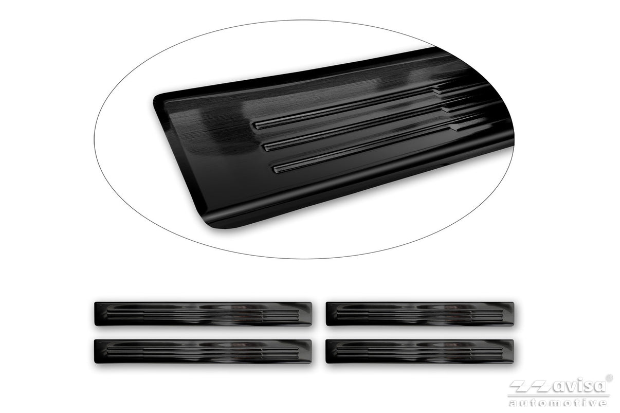 Tröskelskydd Lines Mazda CX-5 III 2025+ – Svart | AVISA – bild 1