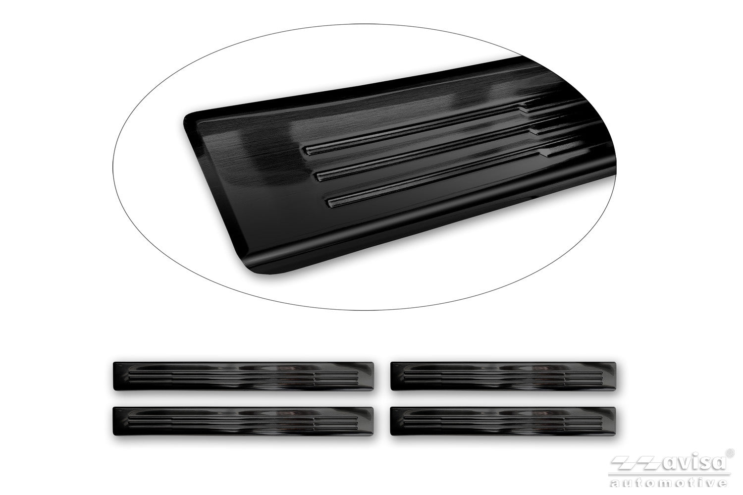 Tröskelskydd Lines Mazda CX-5 III 2025+ – Svart | AVISA – bild 1