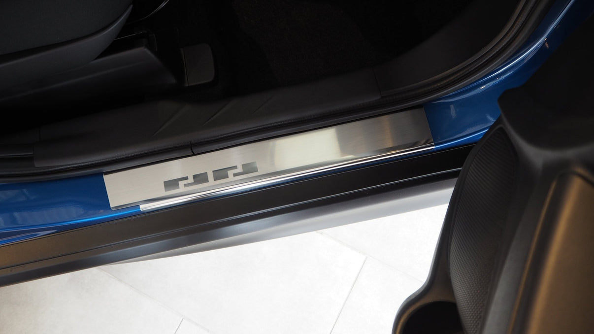 Tröskelskydd rostfritt stål Mitsubishi ASX 2010–2022 - Carlevel - 