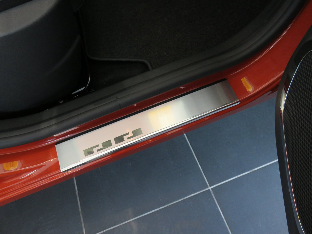 Tröskelskydd rostfritt stål Renault Captur I 2013–2019 - Carlevel - 
