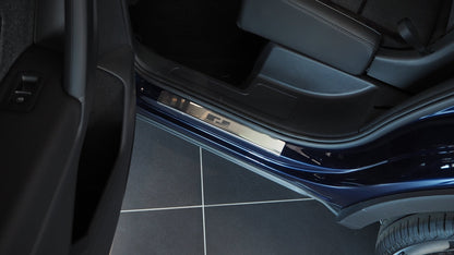 Tröskelskydd till Seat Tarraco 2018–2024 – rostfritt stål | Alu-Frost – närbild detaljer | Alu-Frost