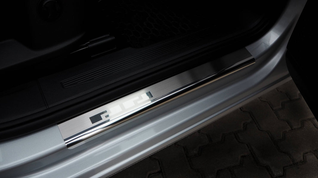 Tröskelskydd Stål 4 - pack VW Caddy V / Tourneo III 2021–2023 - Carlevel - 