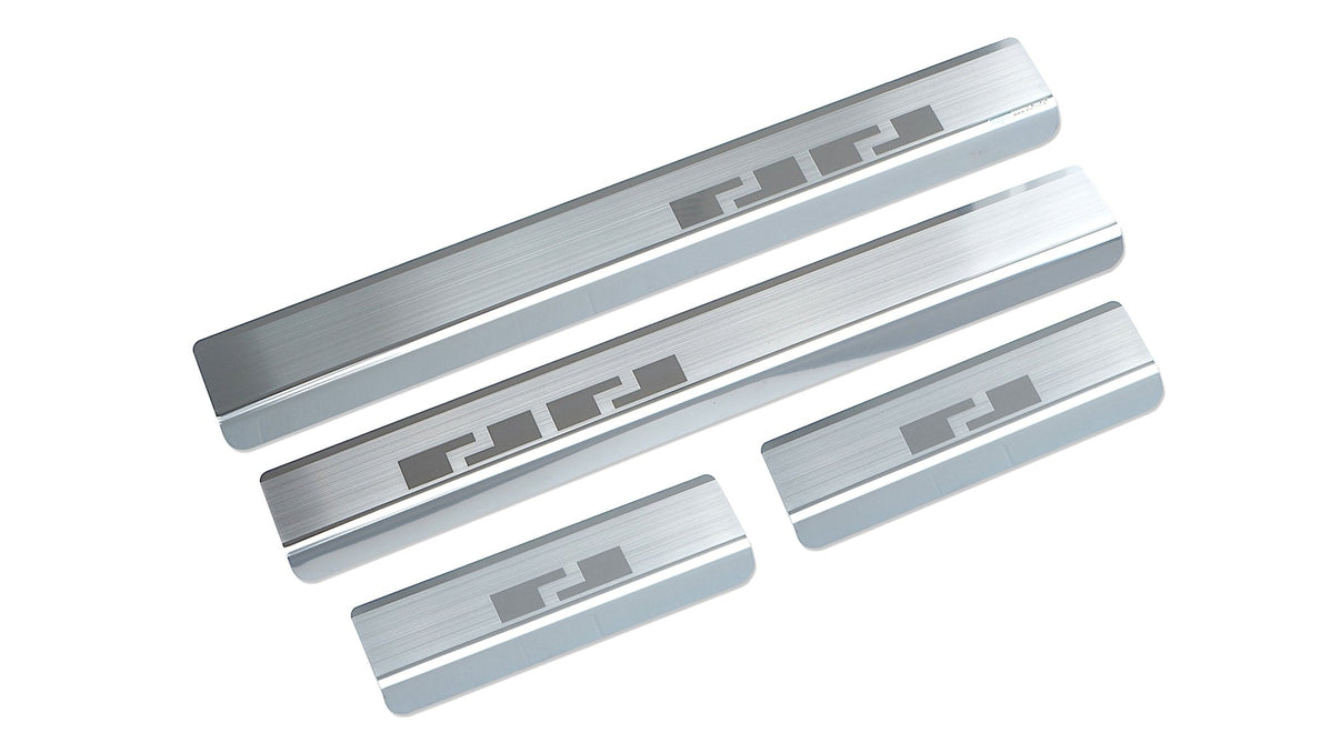 Tröskelskydd stål Bestune T77 2025+ - Carlevel - Tröskelskydd