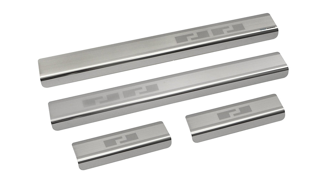 Tröskelskydd stål UP 3D / SEAT MII 3D / SKODA CITIGO 3D 2012 - 2023 - Carlevel - Tröskelskydd