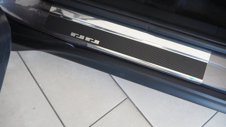 Tröskelskydd stål/kolfiber Honda HR - V II 2015–2021 - Carlevel - 