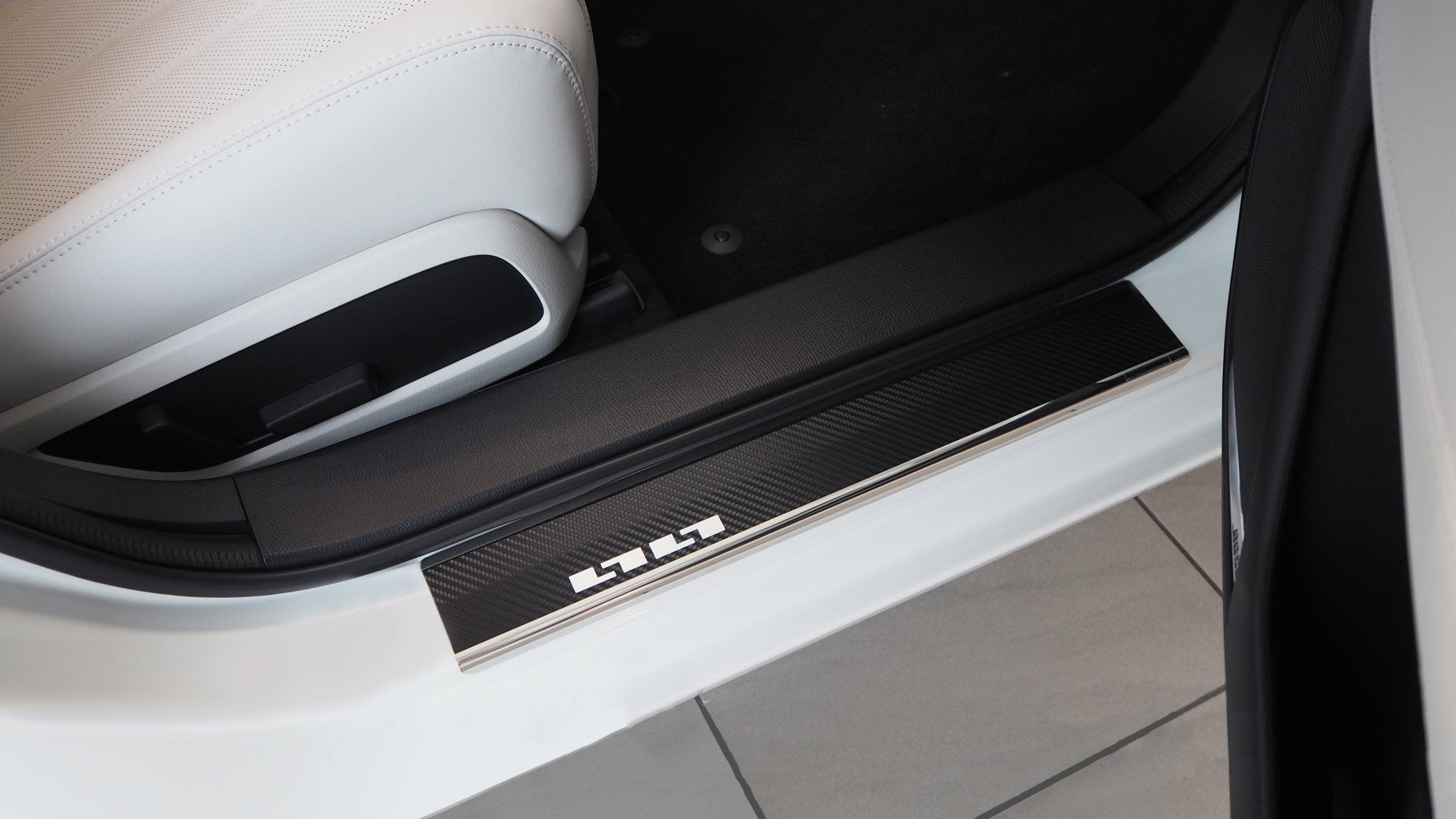 Tröskelskydd stål/kolfiber Mazda 6 III 2013–2024 - Carlevel - 