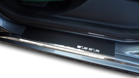 Tröskelskydd stål/kolfiber Zoe II 2019–2024 - Carlevel - 