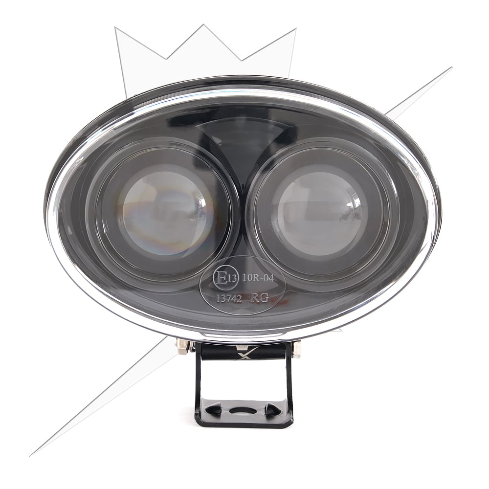 Truck LED ljus 6W Spot, Blå - Carlevel AB - Fordon och delar > Fordonsdelar > Belysning
