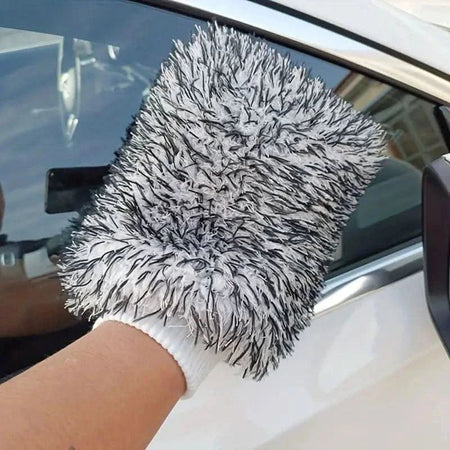 Tvätthandske Mikrofiber – Skonsam Rengöring Minimera Tvättrepor - Carlevel AB - Fordon och delar > Fordonsunderhåll > Bilvård