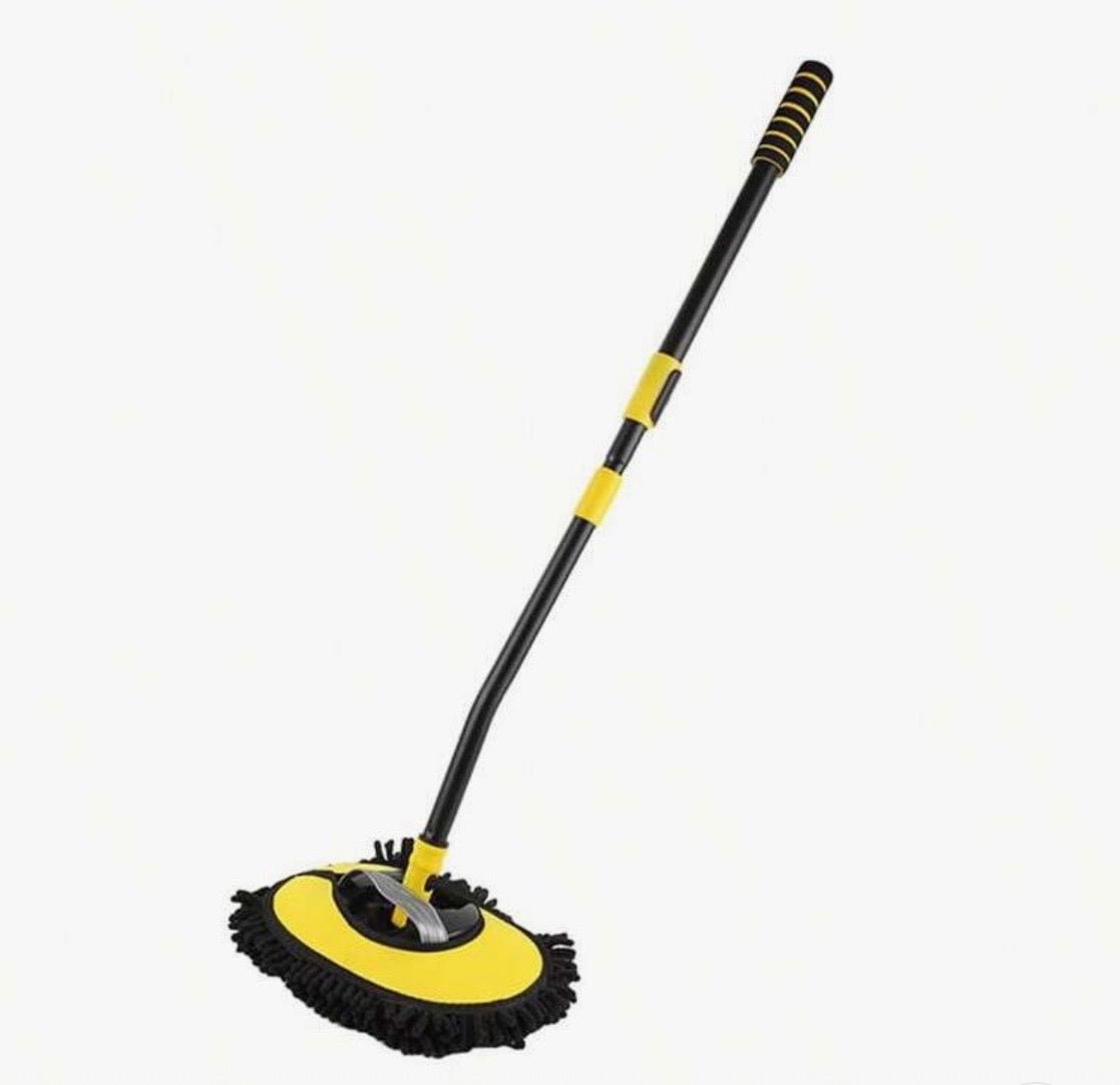 Tvättborste bil – böjbar biltvättmopp med teleskopiskt handtag 115 cm - Carlevel - Bilvård > Tvattborstar