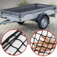 Universalt Släpvagnsnät – Hållbart Lastnät i Svart Polyester - Carlevel - 