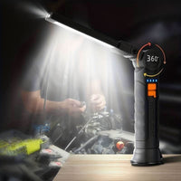USB-Uppladdningsbar Arbetslampa med 360° Roterande Huvud & Magnetisk Bas – Perfekt för Hem, Arbete & - Carlevel -