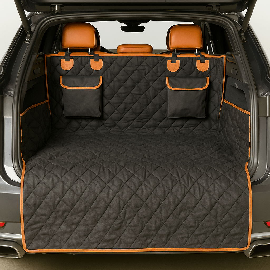 Vattentätt Hundskydd för Bagageutrymme – Reptåligt Bilskydd med Sidoflikar & Stötfångarskydd - Carlevel - 