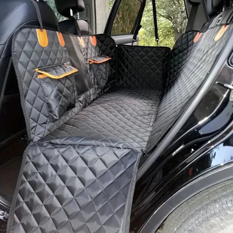 Hundskydd bil säte vattentätt slitstarkt – närbild detaljer | Carlevel