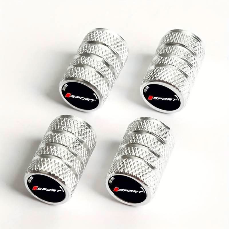Ventilhattar aluminium 4-pack universella – För alla bilmodeller - Carlevel AB - Fordon och delar > Fordonstillbehör