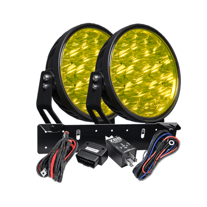 W – Light Phoenix W9 DARK RAD2 – Yellow - Carlevel AB - Fordon och delar > Fordonsdelar > Belysning > Extraljus