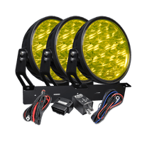 W – Light Phoenix W9 DARK RAD3 – Yellow - Carlevel AB - Fordon och delar > Fordonsdelar > Belysning > Extraljus