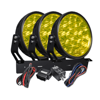 W – Light Phoenix W9 DARK RAD3 – Yellow - Carlevel AB - Fordon och delar > Fordonsdelar > Belysning > Extraljus