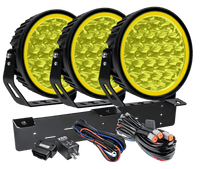 W – Light XTREME W9 RAD3 – Yellow - Carlevel AB - Fordon och delar > Fordonsdelar > Belysning > Extraljus