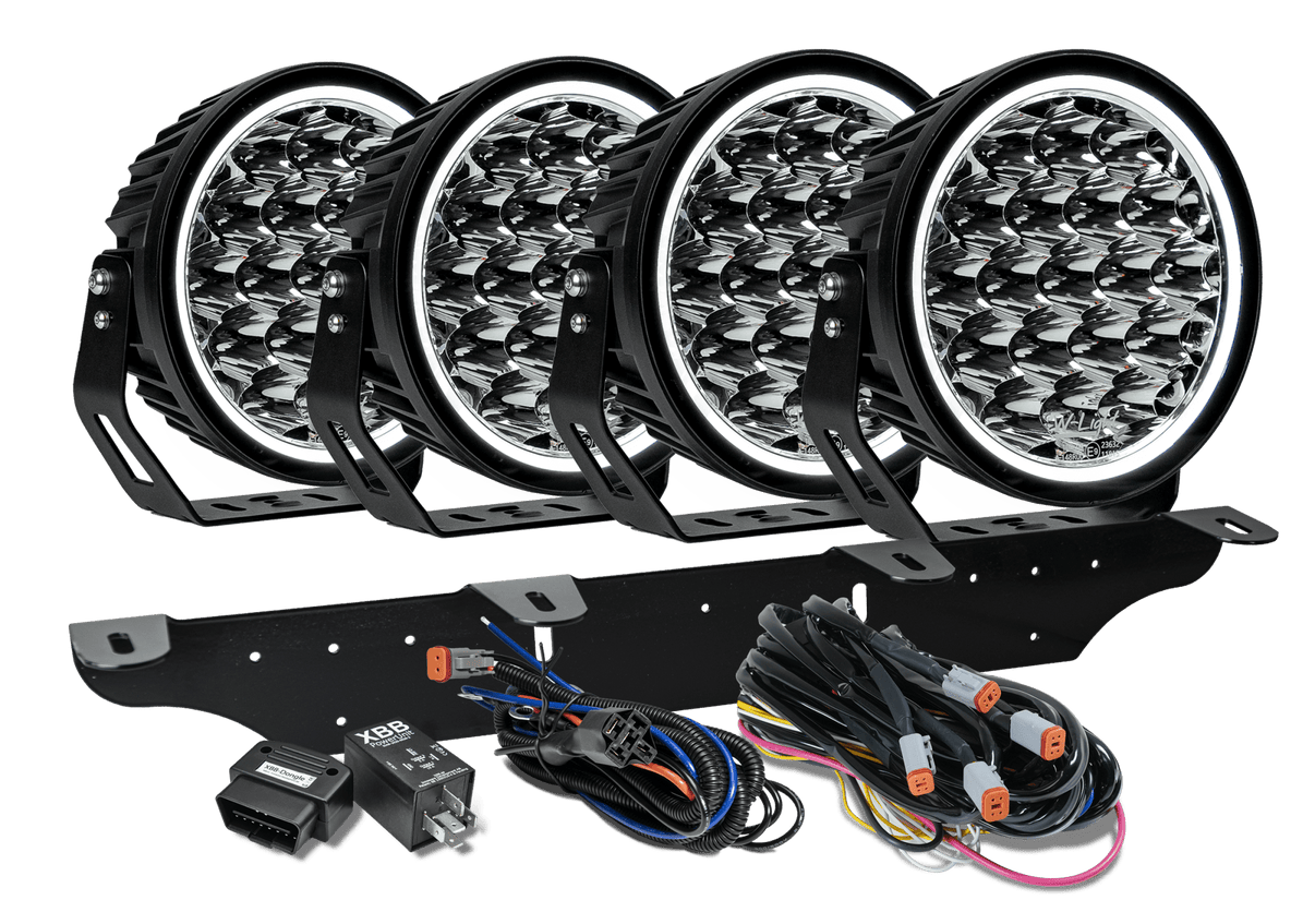 W – Light XTREME W9 RAD4 - Carlevel AB - Fordon och delar > Fordonsdelar > Belysning > Extraljus