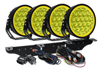 W – Light XTREME W9 RAD4 – Yellow - Carlevel AB - Fordon och delar > Fordonsdelar > Belysning > Extraljus