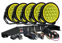 W – Light XTREME W9 RAD5 – Yellow - Carlevel AB - Fordon och delar > Fordonsdelar > Belysning > Extraljus