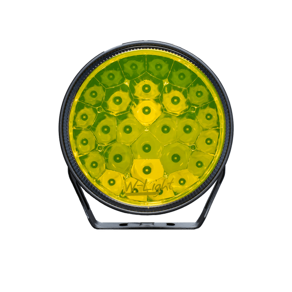 W9 Phoenix 9" DARK EDITION 160W – 5500K – Yellow - Carlevel AB - Fordon och delar > Fordonsdelar > Belysning > Extraljus