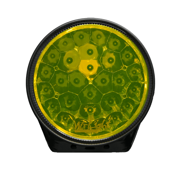 W9 Phoenix 9" DARK EDITION 160W – 5500K – Yellow - Carlevel AB - Fordon och delar > Fordonsdelar > Belysning > Extraljus
