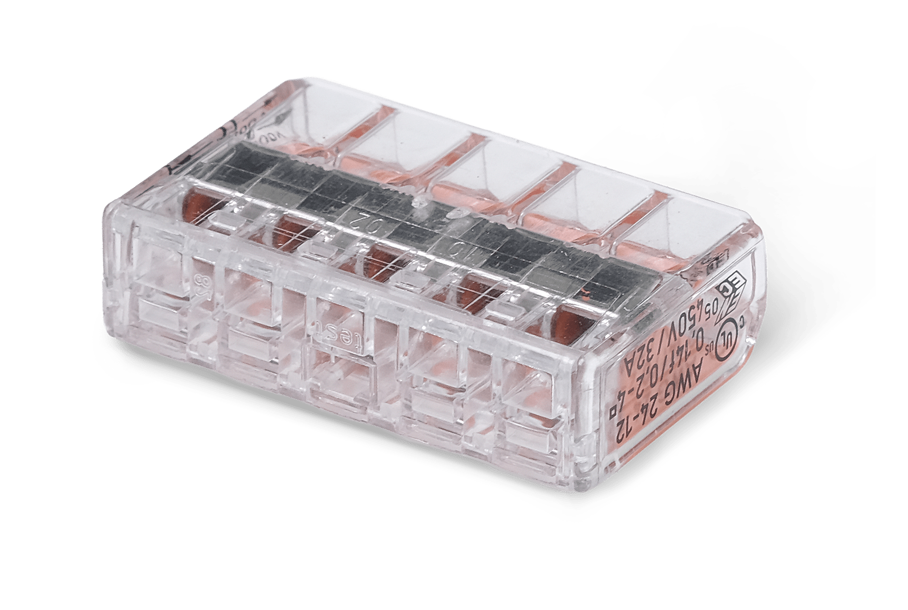 Wago 221 – 415 Splicing connector with levers – 5 – conductor 100 – P - Carlevel AB - Fordon och delar > Fordonsverktyg