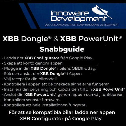 XBB OBD – II Dongel + PowerUnit - Carlevel AB - Fordon och delar > Fordonstillbehör