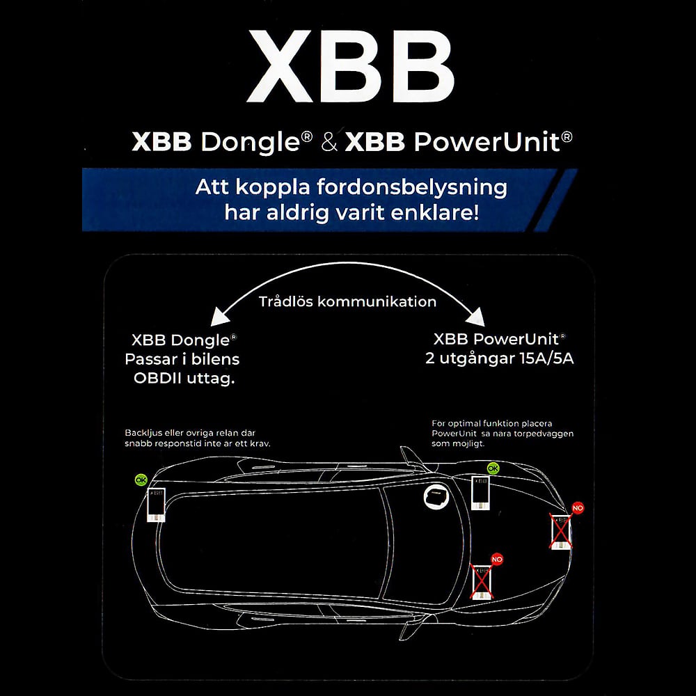 XBB OBD – II Dongel + PowerUnit - Carlevel AB - Fordon och delar > Fordonstillbehör